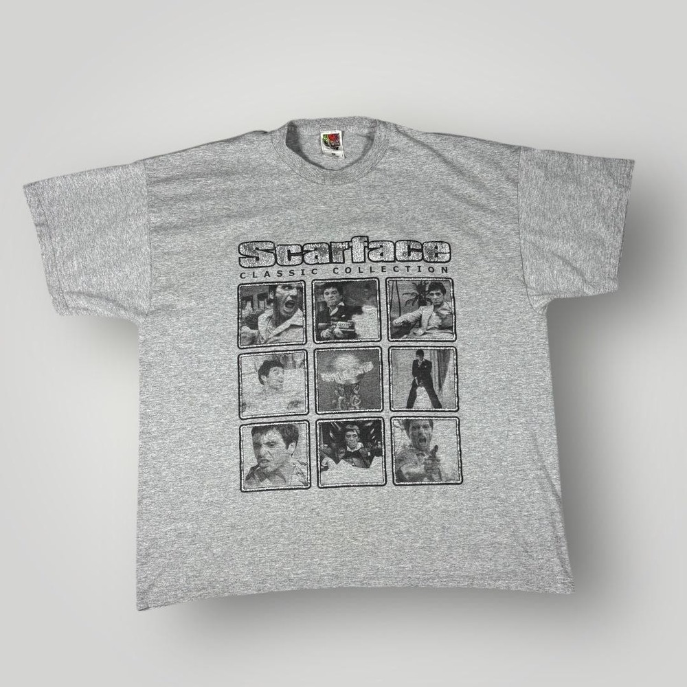Vintage Scarface Shirt Mens 2XL Gray Classic Collection Tony Montana 90s‎